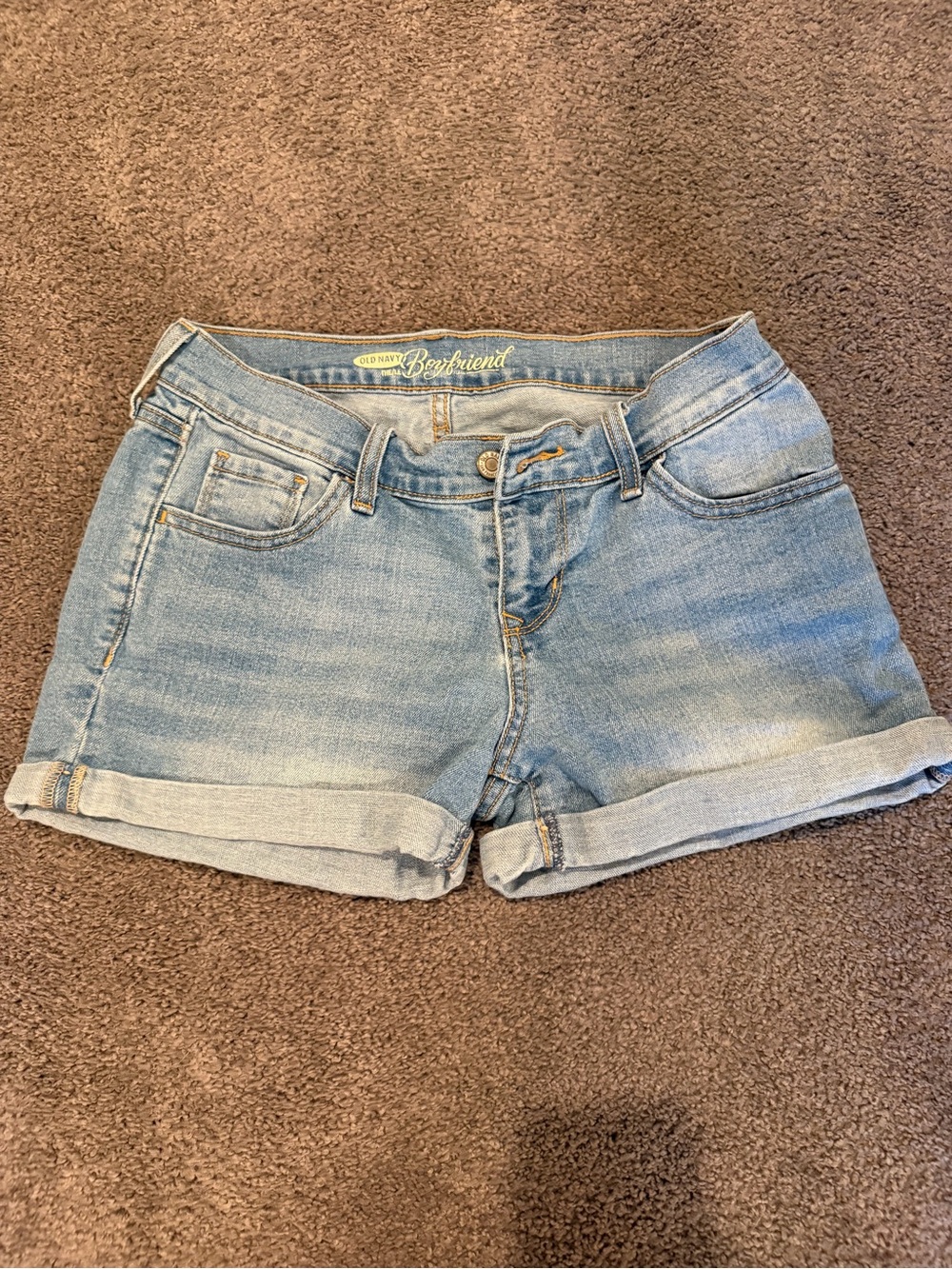 Old Navy Light Wash Boyfriend Denim Shorts - Women's